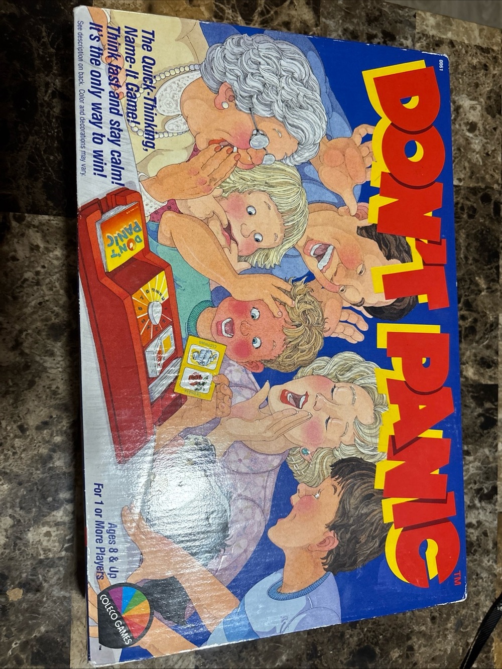 Don’t Panic Family Card Game - Blue